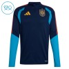 Spanien Trænings Sweatshirt 2026-27 Kvart-Zip Flåde TIL Børn
